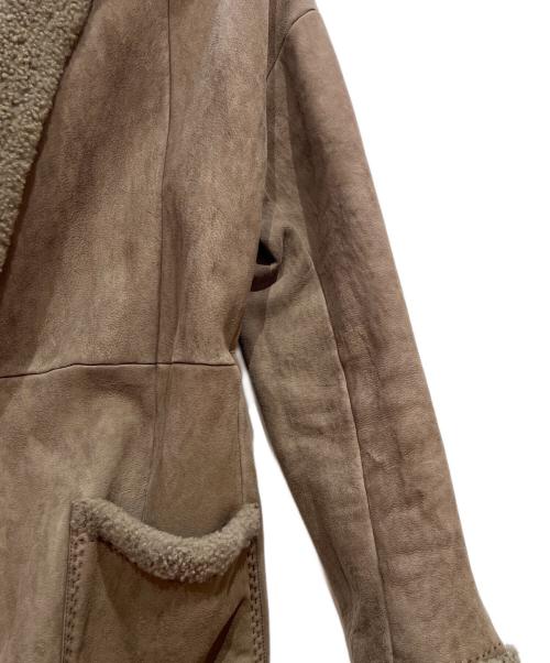 LORO PIANA（ロロピアーナ）LORO PIANA (ロロピアーナ) ムートンジャケット ブラウン サイズ:Mの古着・服飾アイテム
