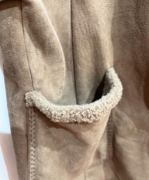 LORO PIANA（ロロピアーナ）LORO PIANA (ロロピアーナ) ムートンジャケット ブラウン サイズ:Mの古着・服飾アイテム