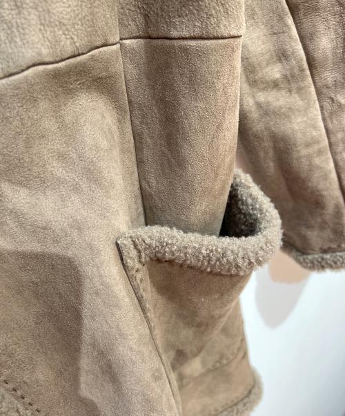 LORO PIANA（ロロピアーナ）LORO PIANA (ロロピアーナ) ムートンジャケット ブラウン サイズ:Mの古着・服飾アイテム