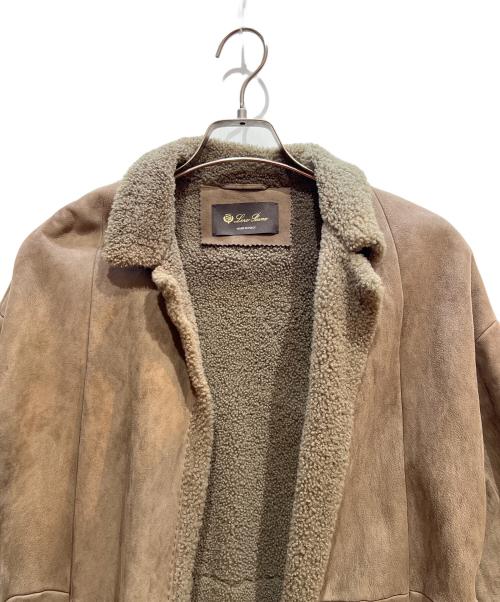 LORO PIANA（ロロピアーナ）LORO PIANA (ロロピアーナ) ムートンジャケット ブラウン サイズ:Mの古着・服飾アイテム