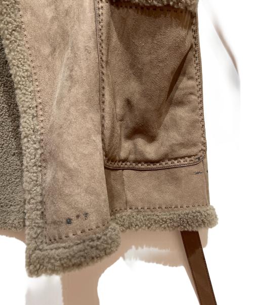 LORO PIANA（ロロピアーナ）LORO PIANA (ロロピアーナ) ムートンジャケット ブラウン サイズ:Mの古着・服飾アイテム