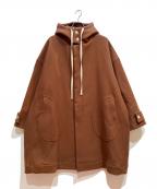 SHINYA KOZUKAシンヤコズカ）の古着「フーデッドコート」｜ブラウン