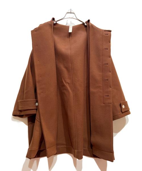 SHINYA KOZUKA（シンヤコズカ）SHINYA KOZUKA (シンヤコズカ) フーデッドコート ブラウン サイズ:不明の古着・服飾アイテム