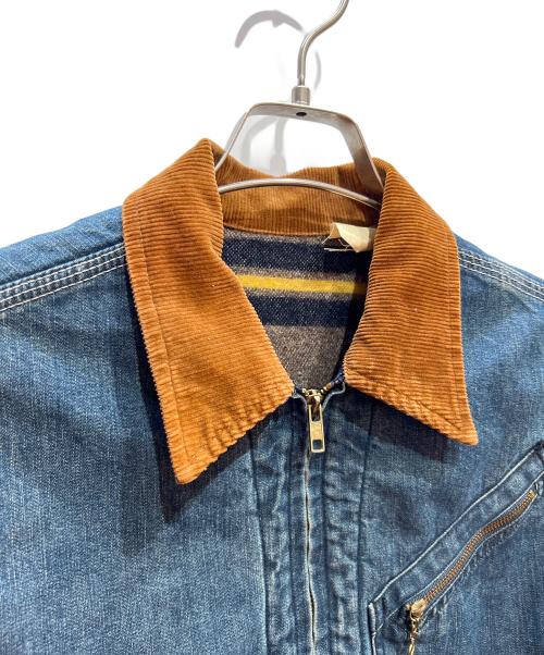 NO BRAND（ノーブランド）NO BRAND (ノーブランド) デニムジャケット インディゴ サイズ:不明の古着・服飾アイテム