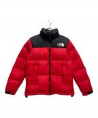 THE NORTH FACEザ ノース フェイス）の古着「ヌプシジャケット」｜レッド×ブラック