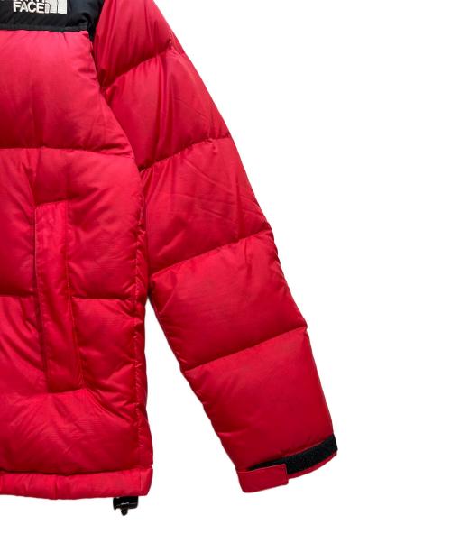 THE NORTH FACE（ザ ノース フェイス）THE NORTH FACE (ザ ノース フェイス) ヌプシジャケット レッド×ブラック サイズ:Mの古着・服飾アイテム