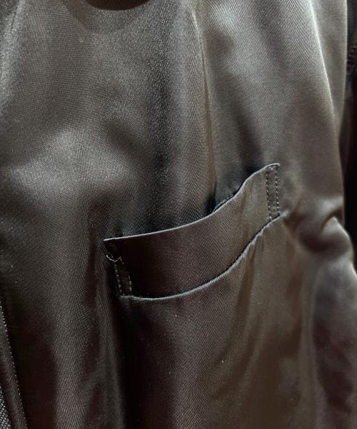 SOSHIOTSUKI（ソウシ オオツキ）SOSHIOTSUKI (ソウシ オオツキ) 2WAY TIED FLIGHT JACKET ブラック サイズ:44の古着・服飾アイテム