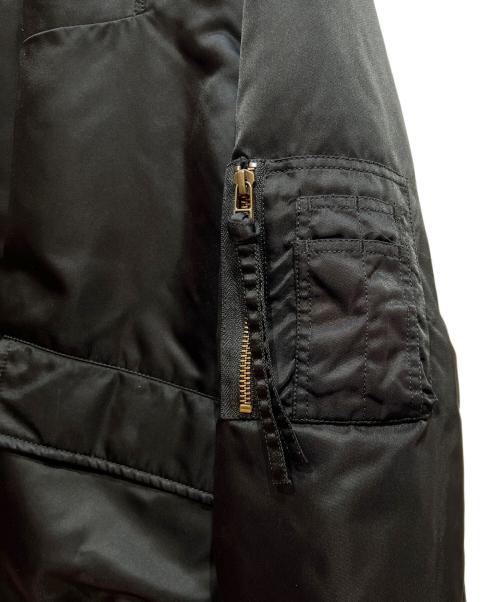 SOSHIOTSUKI（ソウシ オオツキ）SOSHIOTSUKI (ソウシ オオツキ) 2WAY TIED FLIGHT JACKET ブラック サイズ:44の古着・服飾アイテム