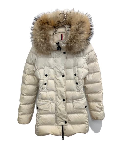 MONCLER（モンクレール）MONCLER (モンクレール) ダウンジャケット ベージュ サイズ:SIZE 00の古着・服飾アイテム
