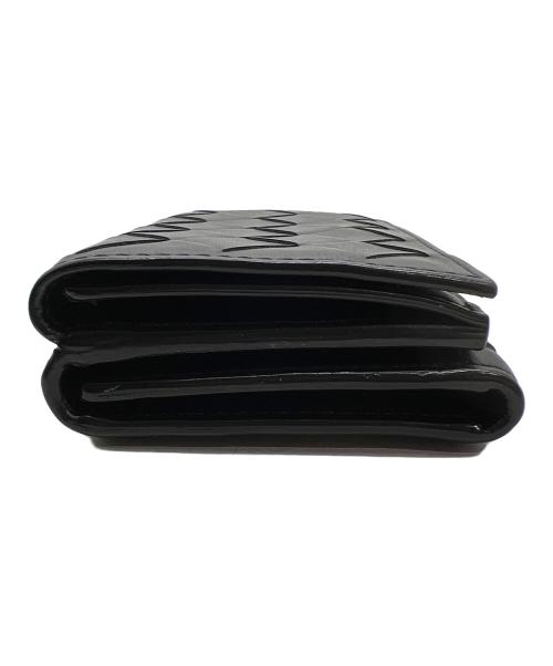 BOTTEGA VENETA（ボッテガベネタ）BOTTEGA VENETA (ボッテガベネタ) コンパクトウォレット ブラックの古着・服飾アイテム