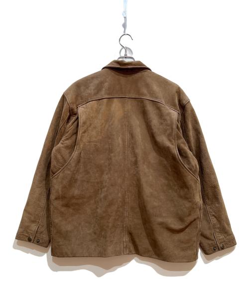 CHEVIGNON（シェビニオン）CHEVIGNON (シェビニオン) レザージャケット ブラウン サイズ:Lの古着・服飾アイテム