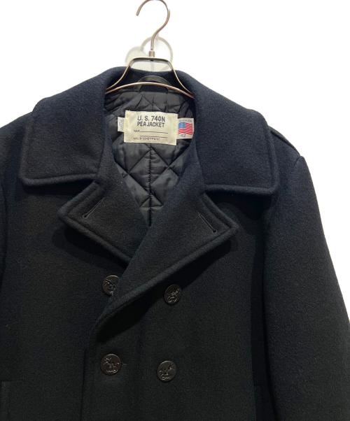 Schott（ショット）Schott (ショット) U.S740 PEA JACKET ネイビー サイズ:42の古着・服飾アイテム