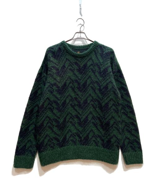 BATONER（バトナ―）BATONER (バトナ―) 厚手ニット グリーン サイズ:3 未使用品の古着・服飾アイテム