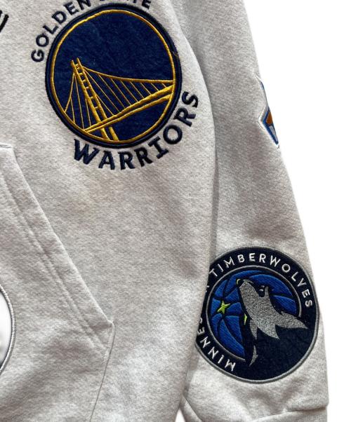 NBA（エヌビーエー）NBA (エヌビーエー) FREAK'S STORE (フリークスストア) パーカー アイボリー サイズ:Lの古着・服飾アイテム