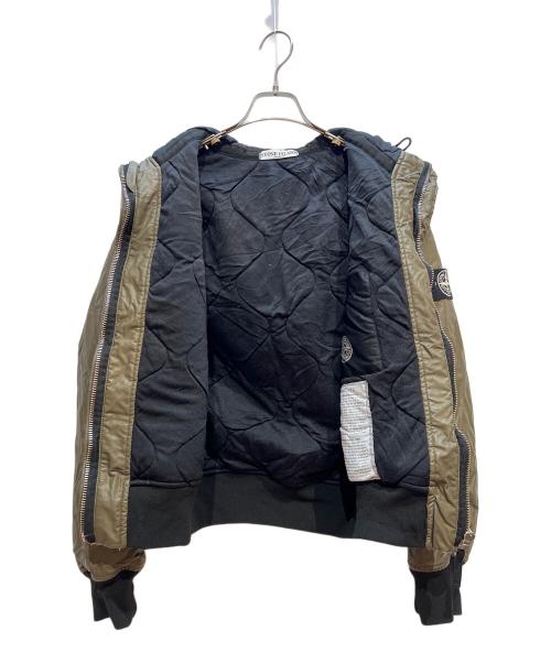 STONE ISLAND（ストーンアイランド）STONE ISLAND (ストーンアイランド) ボンバージャケット オリーブ サイズ:Sの古着・服飾アイテム