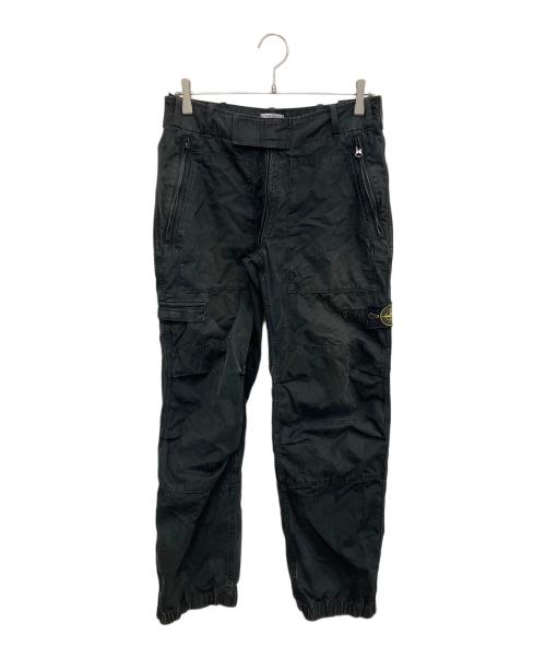 STONE ISLAND（ストーンアイランド）STONE ISLAND (ストーンアイランド) パンツ ブラック サイズ:SIZE 48の古着・服飾アイテム