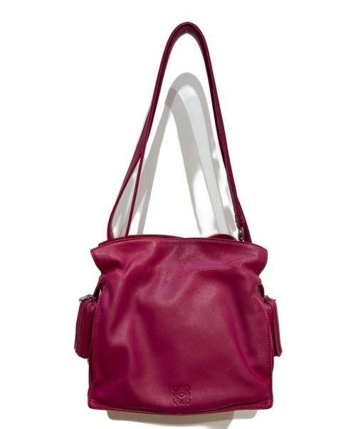 LOEWE（ロエベ）LOEWE (ロエベ) ショルダーバッグ ショッキングピンクの古着・服飾アイテム
