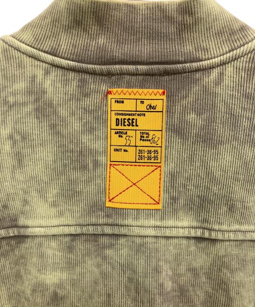 DIESEL（ディーゼル）DIESEL (ディーゼル) S-GINNET MA-1 JACKET 黄緑 サイズ:SIZE XXLの古着・服飾アイテム