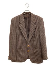 Harris Tweed（ハリスツイード）の古着「テーラードジャケット」｜ブラウン