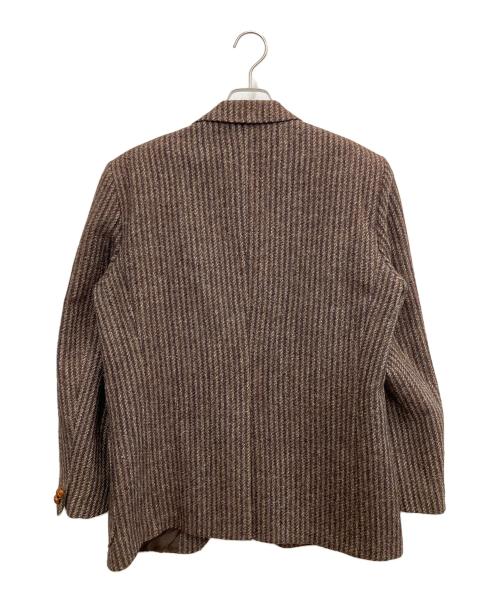 Harris Tweed（ハリスツイード）Harris Tweed (ハリスツイード) テーラードジャケット ブラウン サイズ:SIZE 不明の古着・服飾アイテム