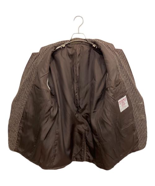 Harris Tweed（ハリスツイード）Harris Tweed (ハリスツイード) テーラードジャケット ブラウン サイズ:SIZE 不明の古着・服飾アイテム