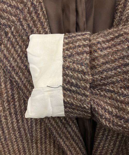 Harris Tweed（ハリスツイード）Harris Tweed (ハリスツイード) テーラードジャケット ブラウン サイズ:SIZE 不明の古着・服飾アイテム