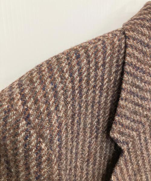 Harris Tweed（ハリスツイード）Harris Tweed (ハリスツイード) テーラードジャケット ブラウン サイズ:SIZE 不明の古着・服飾アイテム