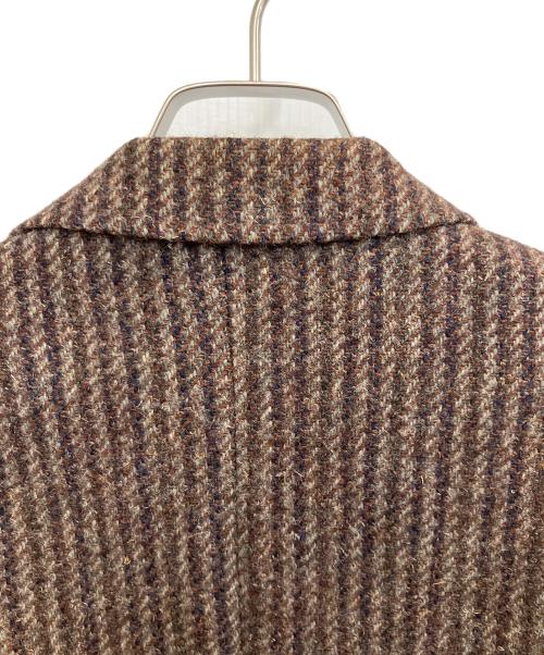 Harris Tweed（ハリスツイード）Harris Tweed (ハリスツイード) テーラードジャケット ブラウン サイズ:SIZE 不明の古着・服飾アイテム