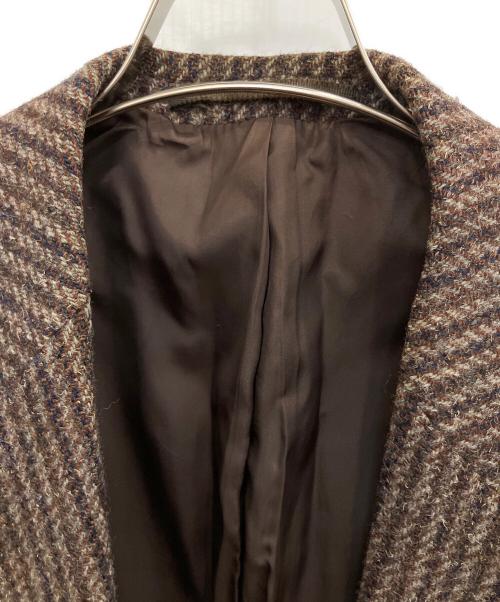 Harris Tweed（ハリスツイード）Harris Tweed (ハリスツイード) テーラードジャケット ブラウン サイズ:SIZE 不明の古着・服飾アイテム