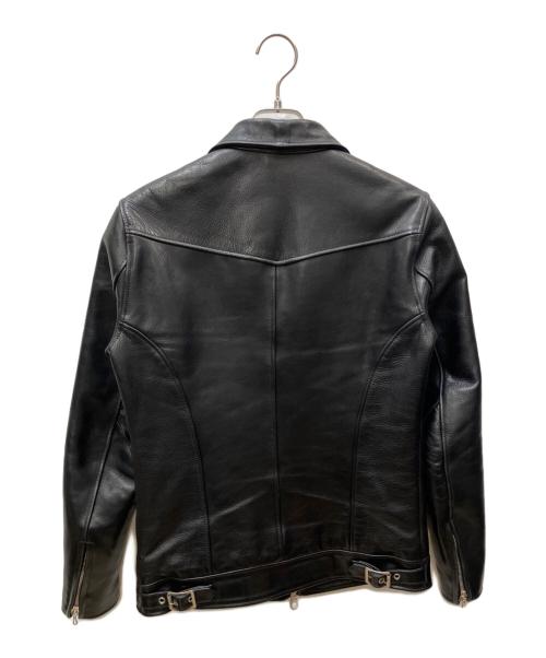 backbone the classic（バックボーンザクラシック）BACKBONE THE CLASSIC (バックボーンザクラシック) ライダースジャケット ブラック サイズ:Sの古着・服飾アイテム