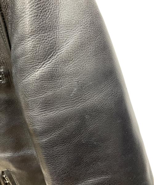 backbone the classic（バックボーンザクラシック）BACKBONE THE CLASSIC (バックボーンザクラシック) ライダースジャケット ブラック サイズ:Sの古着・服飾アイテム