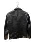 BACKBONE THE CLASSIC (バックボーンザクラシック) ライダースジャケット ブラック サイズ:S：15000円