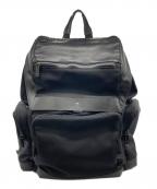 MONTBLANCモンブラン）の古着「マイモンブラン ナイトフライト フラップ付き バックパック」｜ブラック