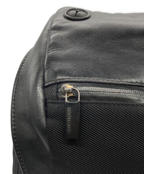 MONTBLANC（モンブラン）MONTBLANC (モンブラン) マイモンブラン ナイトフライト フラップ付き バックパック ブラックの古着・服飾アイテム