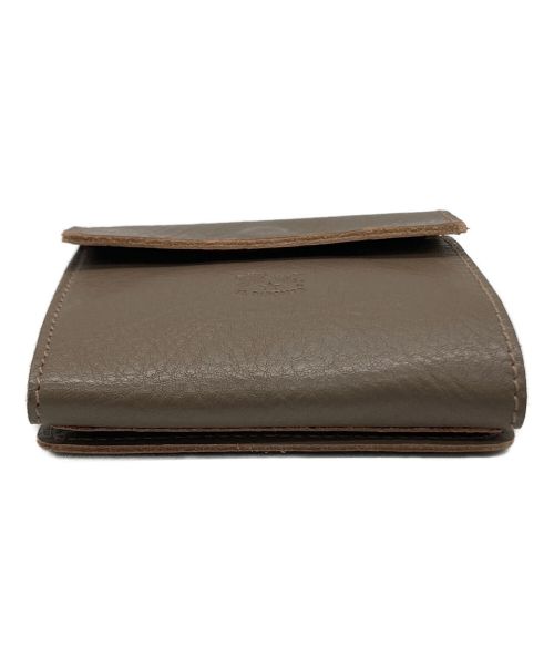 IL BISONTE（イル ビゾンテ）IL BISONTE (イル ビゾンテ) IL BISONTE(イルビゾンテ) 2つ折り財布 グレーの古着・服飾アイテム