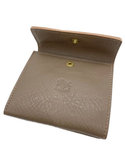 IL BISONTE（イル ビゾンテ）IL BISONTE (イル ビゾンテ) IL BISONTE(イルビゾンテ) 2つ折り財布 グレーの古着・服飾アイテム