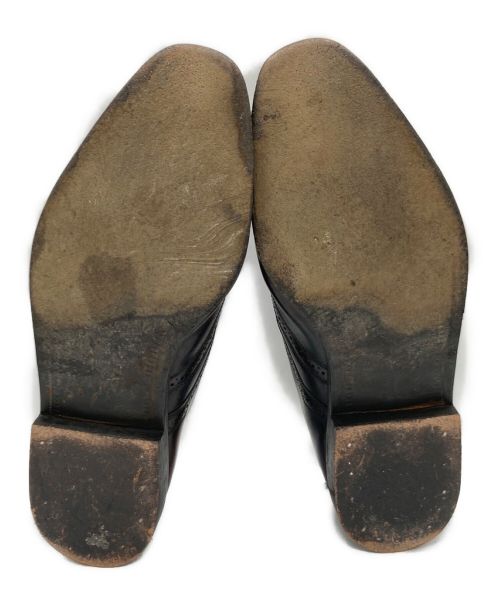 apollo（アポロ）APOLLO (アポロ) レザーシューズ ブラウン サイズ:9の古着・服飾アイテム