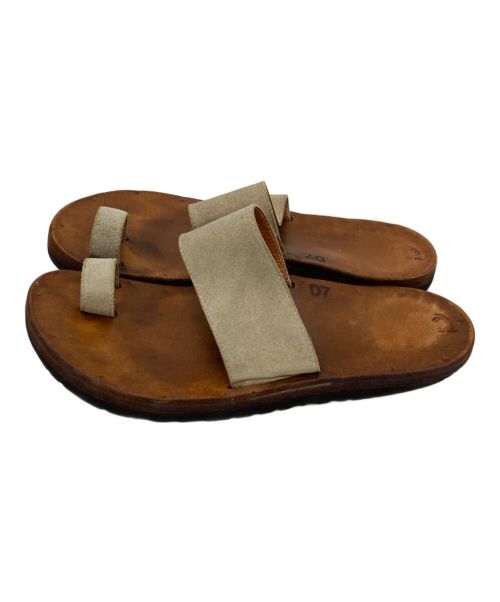 JUTTA NEUMANN（ユッタニューマン）JUTTA NEUMANN (ユッタニューマン) サンダル ベージュ サイズ:D7の古着・服飾アイテム