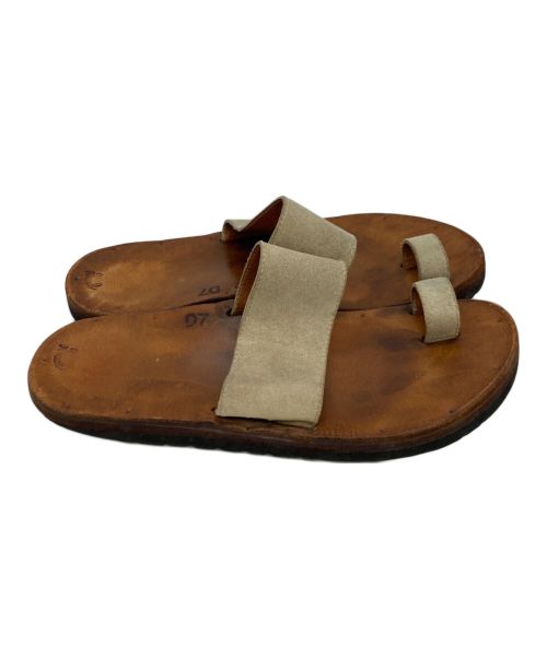 JUTTA NEUMANN（ユッタニューマン）JUTTA NEUMANN (ユッタニューマン) サンダル ベージュ サイズ:D7の古着・服飾アイテム