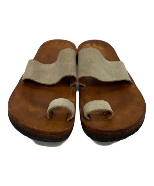 JUTTA NEUMANN（ユッタニューマン）JUTTA NEUMANN (ユッタニューマン) サンダル ベージュ サイズ:D7の古着・服飾アイテム