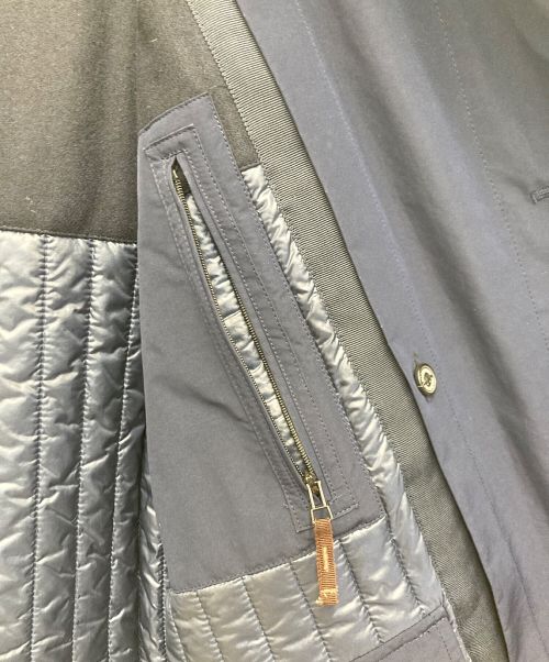 MACKINTOSH PHILOSOPHY（マッキントッシュ フィロソフィー）MACKINTOSH PHILOSOPHY (マッキントッシュフィロソフィー) 中綿ライナー付コート ネイビー サイズ:38の古着・服飾アイテム