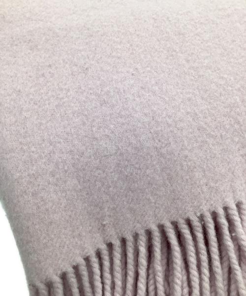 ASAUCE MELER（アソースメレ）ASAUCE MELER (アソースメレ) ASAUCE MELER ウールストール バイオレットの古着・服飾アイテム