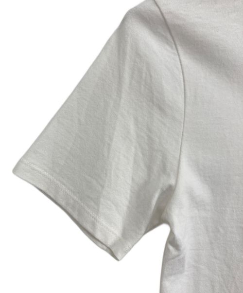 Lily Brown（リリーブラウン）Lily Brown (リリーブラウン) MARY QUANT (マリークヮント) Lily Brown × MARY QUANT リンガーTシャツ ホワイト サイズ:ONE SIZEの古着・服飾アイテム