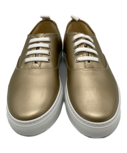 BARNEYS NEWYORK（バーニーズ・ニューヨーク）BARNEYS NEWYORK (バーニーズ・ニューヨーク) シューズ ゴールド サイズ:E7の古着・服飾アイテム