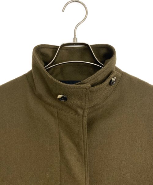 MARGARET HOWELL（マーガレットハウエル）MARGARET HOWELL (マーガレットハウエル) スタンドカラーミドルコート ブラウン サイズ:Sの古着・服飾アイテム