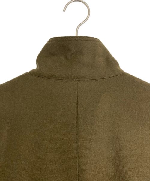 MARGARET HOWELL（マーガレットハウエル）MARGARET HOWELL (マーガレットハウエル) スタンドカラーミドルコート ブラウン サイズ:Sの古着・服飾アイテム