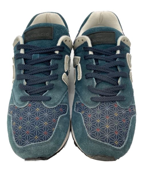 Sangacio（サンガッチョ）Sangacio (サンガッチョ) にゅ～ず『HANABI』 グリーン サイズ:US7.5の古着・服飾アイテム