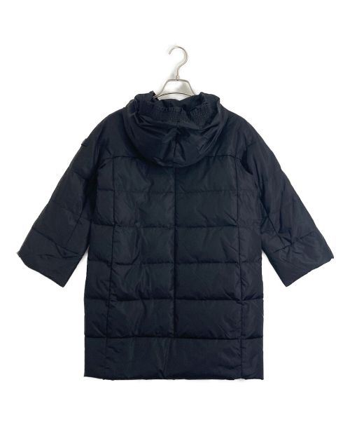 PEUTEREY（ピューテリー）PEUTEREY (ピューテリー) PEUTEREY ロングダウンジャケット ブラック サイズ:38の古着・服飾アイテム