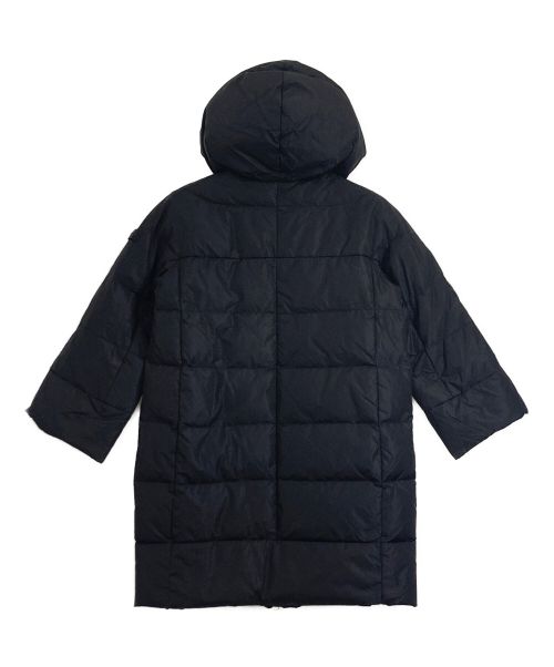 PEUTEREY（ピューテリー）PEUTEREY (ピューテリー) PEUTEREY ロングダウンジャケット ブラック サイズ:38の古着・服飾アイテム