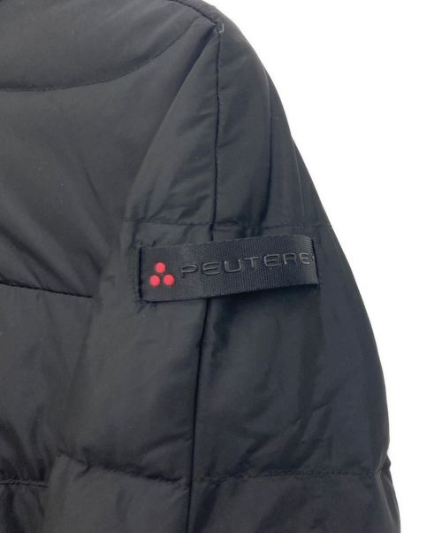PEUTEREY（ピューテリー）PEUTEREY (ピューテリー) PEUTEREY ロングダウンジャケット ブラック サイズ:38の古着・服飾アイテム